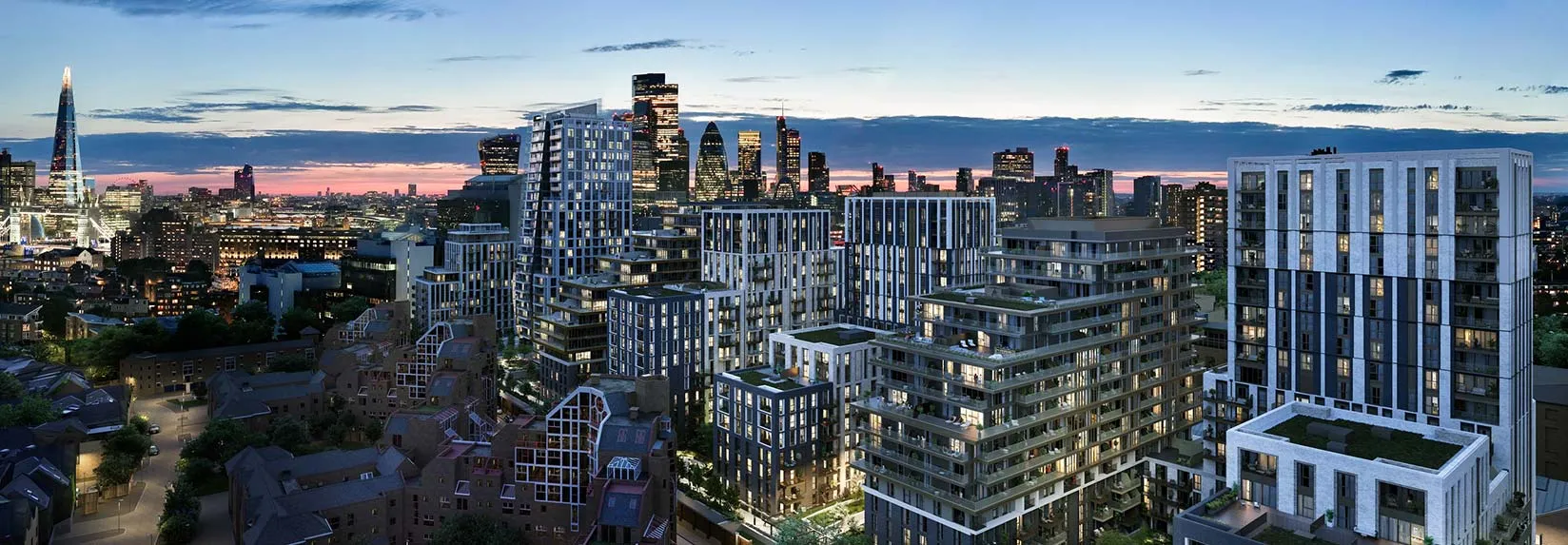 London dock exterior - 1