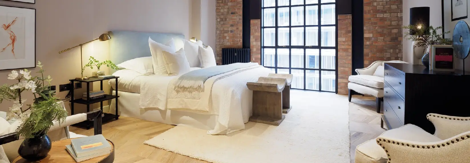 Battersea Power Station bedroom